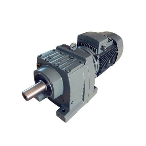 R Series Foot Mounted Helical Gear Box Speed Reducer Coaxial Reducer