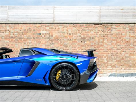 2016 Used Lamborghini Aventador Lp 750 4 Sv Roadster Blue Nethuns