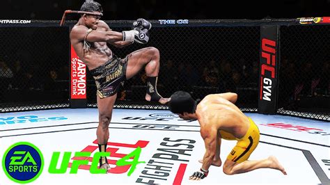 Ufc Bruce Lee Vs Buakaw Banchamek Ea Sports Ufc Ps Youtube