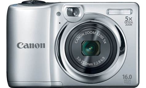 Canon Powershot A Black Megapixel Digital Camera With X