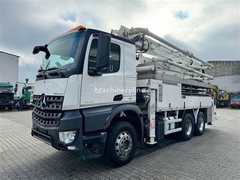 Putzmeister Na Podwoziu Mercedes Benz AROCS 2636 6x4 EURO6 POMPA DO