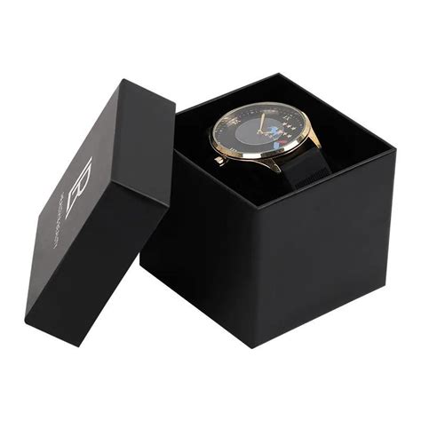 Custom Logo Paper Luxury Wrist Black Watch T Box Packaging Boxes