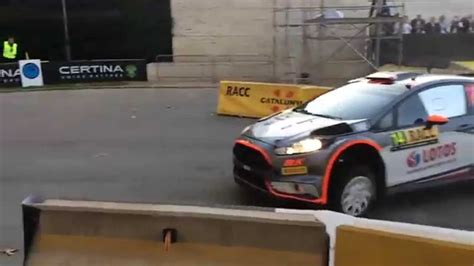 Robert Kubica Drifting Slowmotion Ss Barcelona Rally Racc Wrc