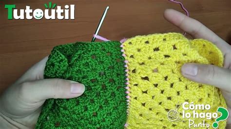 How To Joining Granny Squares Como Unir Los Granny Square Formas De