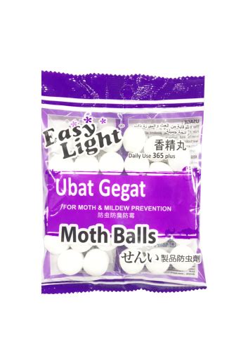 Easylight Moth Balls 130gm White Mothballs Ubat Gegat Malaysia