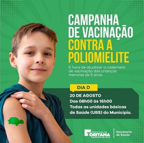 Campanha De Vacina O Contra A Poliomielite Em Toritama Prefeitura De