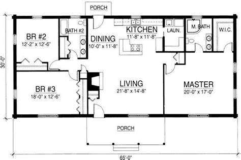 Elegant Single Story Log Cabin Floor Plans - New Home Plans Design