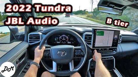 2022 Toyota Tundra Sound System