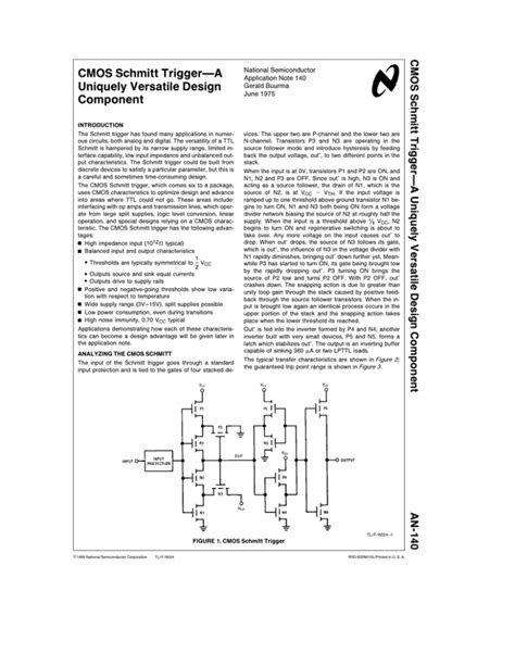 Cmos Nand And Nor Schmitt Circuits Wiring View And Schematics Diagram