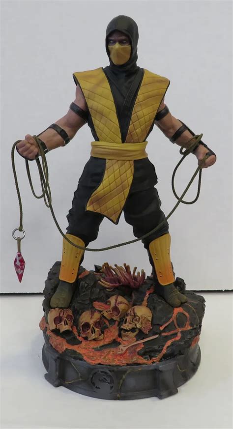 Iron Studios Mortal Kombat Scorpion 110 Scale Mortal Kombat 9