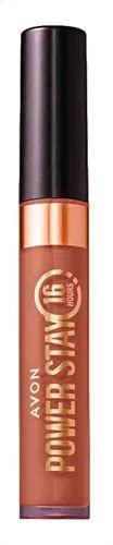 Avon Power Stay Batom Líquido Matte 16h Acabamento Fosco Cor Nude Cobre MercadoLivre