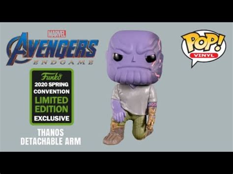 Thanos ECCC Detachable Arm Funko Pop Vinyl Marvel Avengers Endgame 2020