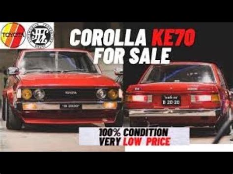 TOYOTA COROLLA K70 YouTube