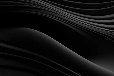 Premium Photo | Black minimal background Abstract shapes and textures