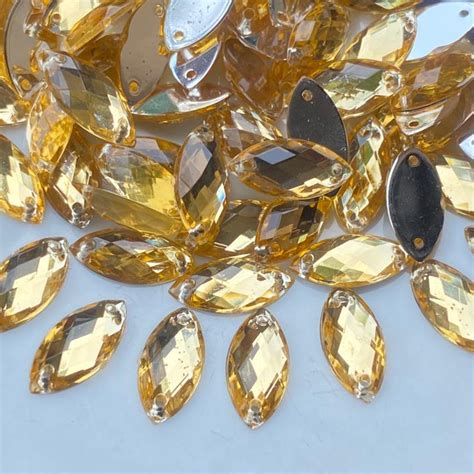 Jual Payet Diamond Kristal Akrilik Mata Jahit Grade A Uk Per Lusin