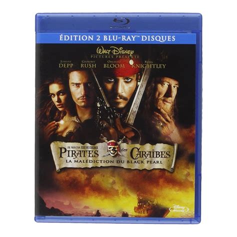 Pirates Des Cara Bes La Mal Diction Du Black Pearl Blu Ray Neuf