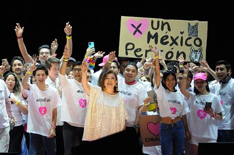 Libertad libertad libertad El cierre de precampaña de Xóchitl