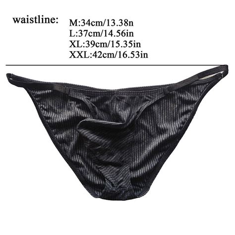 Sexy Mens Modal Low Rise Bikini Thong G String Briefs Tanga Underwear