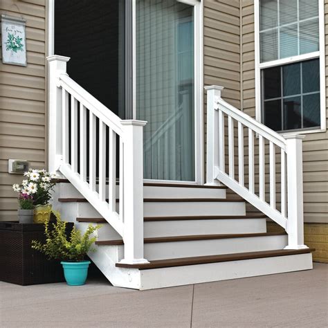 Veranda T-Rail X 36 Vinyl Railing Stair Kit 73045538 The, 55% OFF