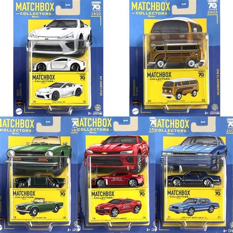 Matchbox Matchbox Collector Lexus Lfa Volkswagen T Chevrolet Monte