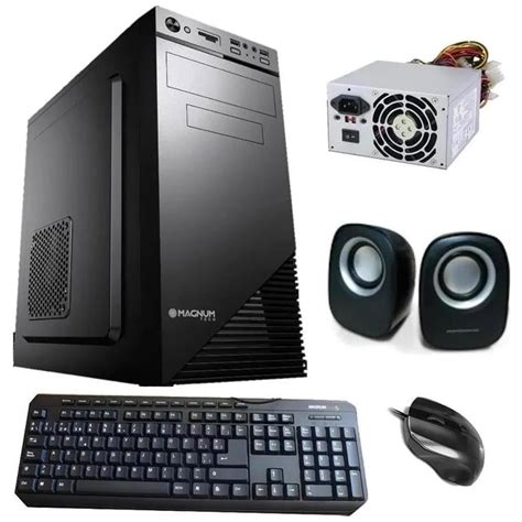 Gabinete Kit Magnum Tech Mt K835 Negro 500w