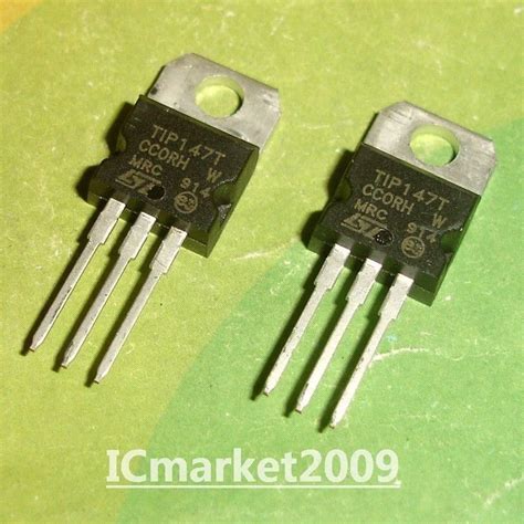 Pcs Tip T To Tip Silicon Pnp Darlington Power Transistor Ebay