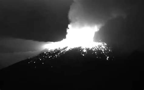 Instalan El Centro De Monitoreo Popocat Petl Tras Intensa Actividad