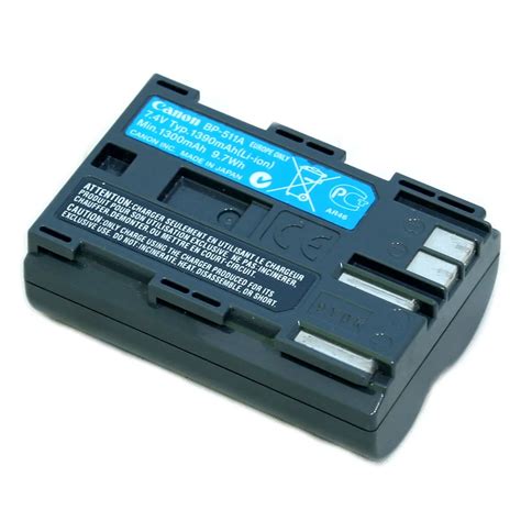 USED Canon BP 511A Lithium Ion Battery For Canon 20D 30D 40D 50D