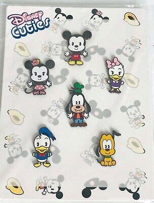 Disney Cuties Collectible Pins Limited Edition Set Of Six Main