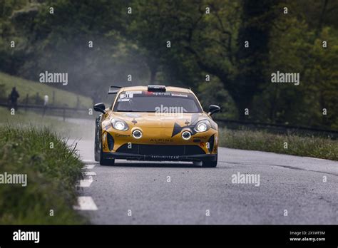 31 FONTALBA Gregory HERMET Stephan Alpine A110 Action During The