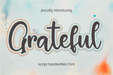 Grateful Font By YanStudio Creative Fabrica