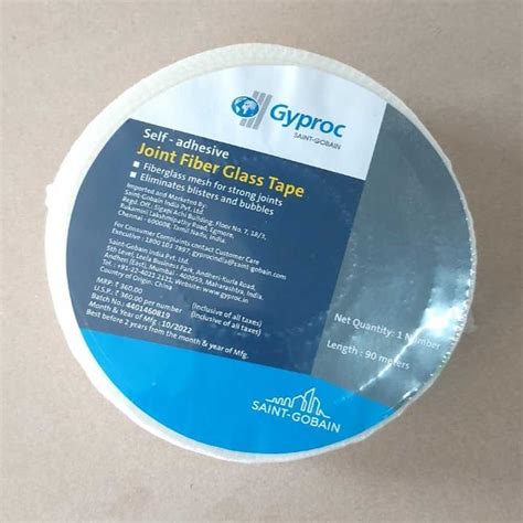 Color White Gyproc Self Adhesive Joint Fiber Glass Tape At Best Price