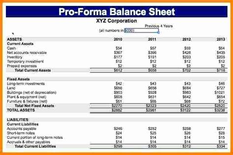 Divine Pro Forma Budget Example Preparation Of The Statement Cash Flows ...