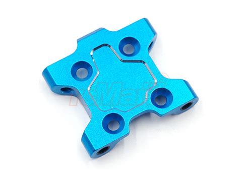 Yeah Racing Aluminium Front Suspension Mount For Tamiya M Blue Tamc