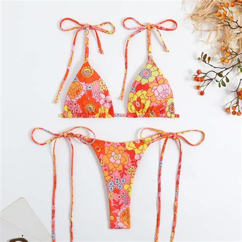 Snowsong Swim Suits Bikini Sets Women Print Bikinis Swimsuit Sexy Push