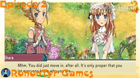 Lets Play Rune Factory 3 Special Episode 2 Meeting The Town Youtube