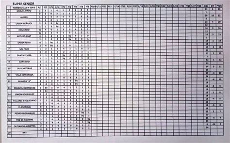 PROGRAMACIÓN TABLA DE POSICIONES Este 10 y 11 de junio se juega la