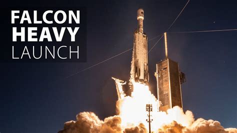 Replay SpaceX Launches First Expendable Falcon Heavy YouTube