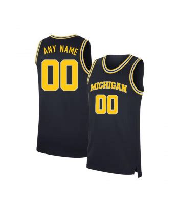 Custom Michigan Wolverines Basketball Jersey