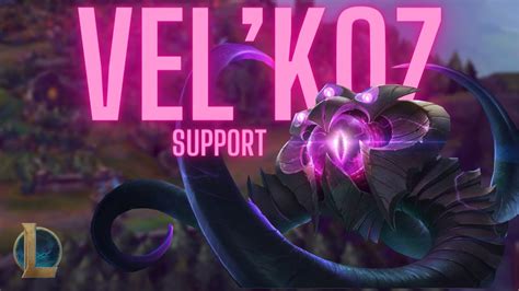 Jai Découvert Velkoz Support League Of Legends Youtube