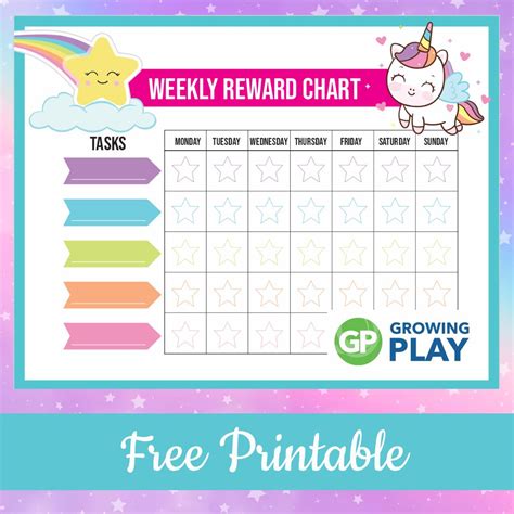 Blank Reward Chart Printable Reward Chart Template, Reward, 40% OFF