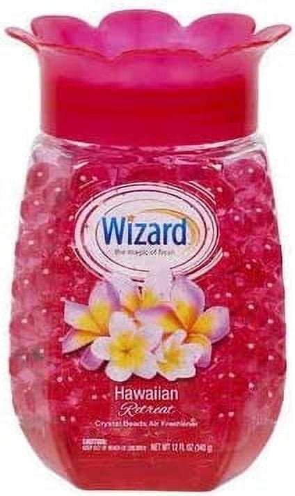 Wizard Hawaiian Retreat Scented Crystal Beads Air Freshener Odor