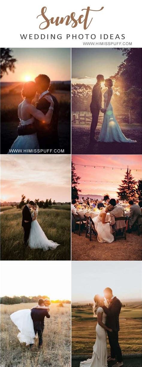 Sunset Wedding Photo Ideas 7 Hi Miss Puff