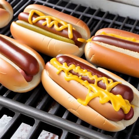 Grilled Hot Dog Buns Recipe Stable Diffusion Online