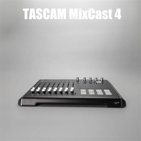 Tascam MIXCAST4 Mixcast 4 Podcast Studio Mixer Station With Built In