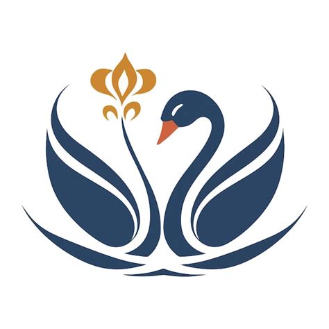 Premium Vector Swan Logo Illustration Vector Design