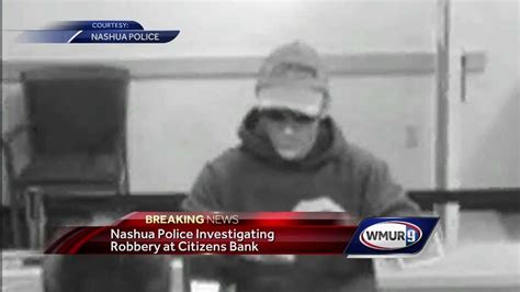 Police Seek Man After Nashua Bank Robbery