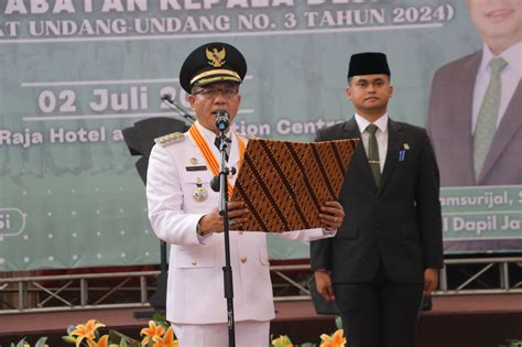 Kepala Desa Se Kabupaten Bandung Resmi Menjabat Tahun Kang Ds