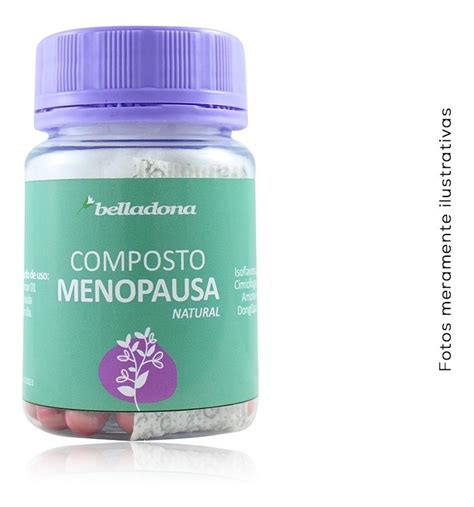 Composto Fitoter Pico Para Menopausa C Psulas Belladona Mercadolivre