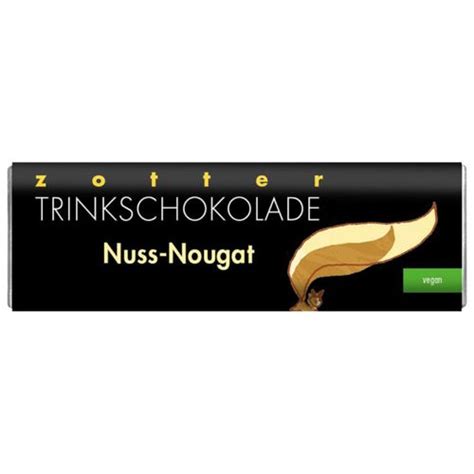 Bio Trinkschokolade Nuss Nougat 22g 25er Vorteilspack Von Zotter